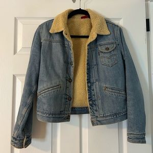 Vintage Levi’s Sherpa Denim Jacket